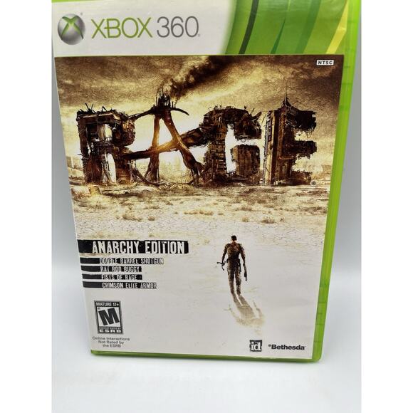Rage - Anarchy Edition (Microsoft Xbox 360, 2011) CIB, Complete - Picture 2 of 11